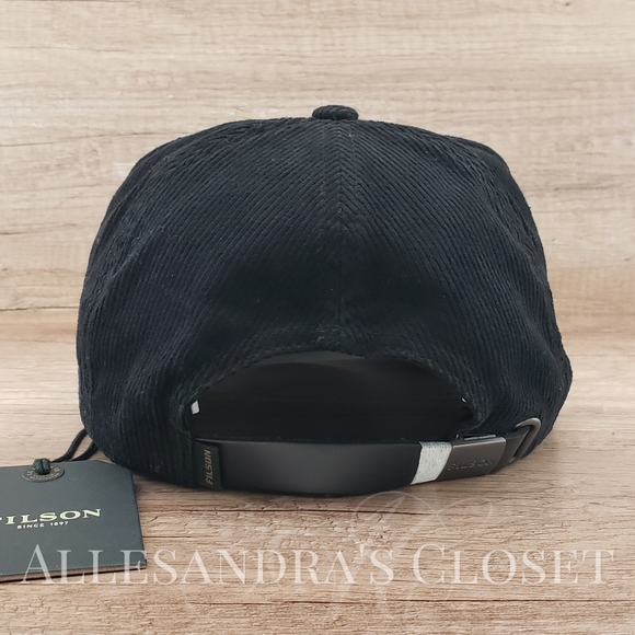 Casquette Filson Rope Forester - Velours Côtelé Vert, Réglable, Style Rétro USA, Taille Unique